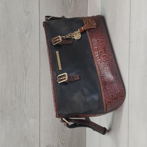 Brahmin Womens Crossbody Leather Bag - Picture 1 of 16